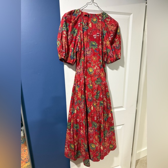 New Ulla Johnson Red Maxi Dress - Picture 3 of 7